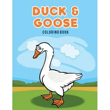 Duck & Goose Coloring Book