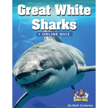 Great White Shark Activity Book for ages 4-8 years of age