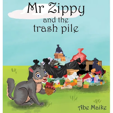 Mr Zippy and the trash pile