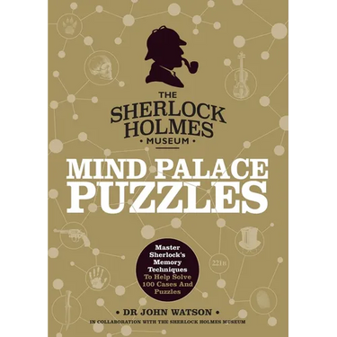 Sherlock Holmes: Mind Palace Puzzles: Master Sherlock's Memory Techniques to Help Solve 100 Cases and Puzzles