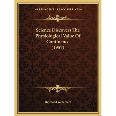 Science Discovers The Physiological Value Of Continence (1957)