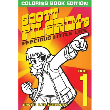 Scott Pilgrim's Precious Little Life Coloring Book