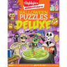 Halloween Puzzles Deluxe: Jumbo Halloween Gift for Kids with Seek and Find Puzzles, Over 600 Hidden Objects, 135 Glow-In-The-Dark Stickers, Recipes an