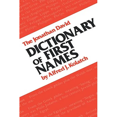 Dictionary of First Names