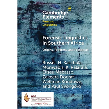 Forensic Linguistics in Southern Africa
