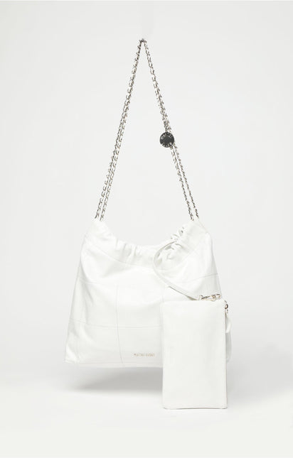 Cleo Shoulder, Bright White by Walter Baker