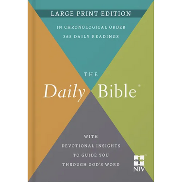 The Daily Bible (Niv, Large Print)
