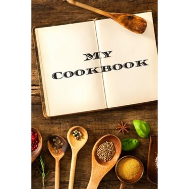 My Cookbook: An easy way to create your very own recipe cookbook with your favorite or created recipes an 6"x9" 125 writable pages,