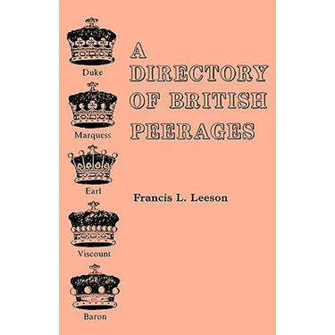 Directory of British Peerages