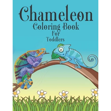 Chameleon Coloring Book For Toddlers