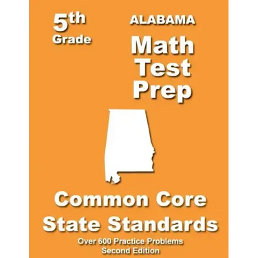 Alabama 5th Grade Math Test Prep: Common Core Learning Standards