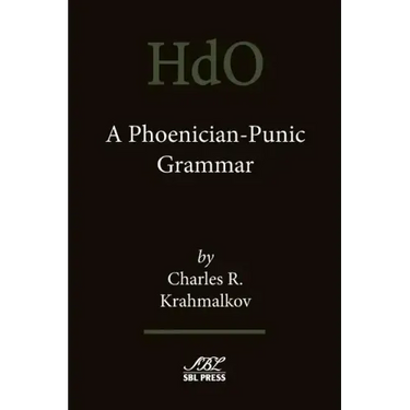 A Phoenician-Punic Grammar
