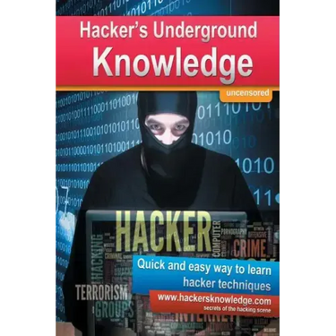 Hackers Underground Knowledge: Quick and easy way to learn secret hacker techniques