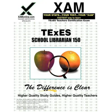 TExES School Librarian 150 Teacher Certification Test Prep Study Guide