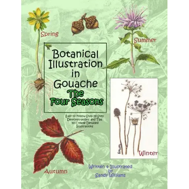 Botanical Illustration in Gouache - The Four Seasons