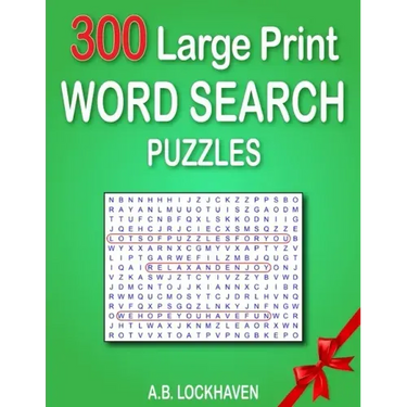 300 Large Print Word Search Puzzles