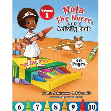 Nola The Nurse Preschool Activity Book