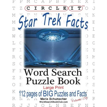 Circle It, Star Trek Facts, Word Search, Puzzle Book