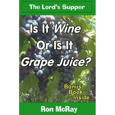 Is It Wine Or Is It Grape Juice?