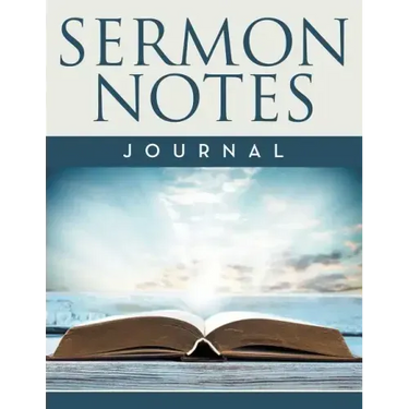 Sermon Notes Journal