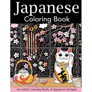 Japanese Coloring Book
