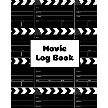 Movie Log Book: Film Review Pages, Watch & List Favorite Movies, Gift, Write Reviews & Details Journal, Writing Films Tracker, Notebook