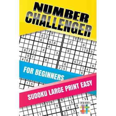 Number Challenger for Beginners Sudoku Large Print Easy