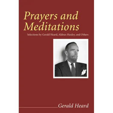 Prayers and Meditations