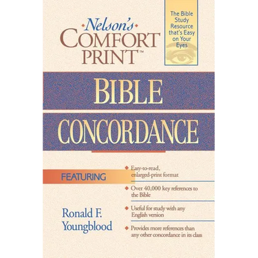 The Comfort Print Bible Concordance