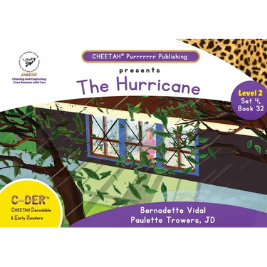 C-DER (Cheetah Decodable & Early Readers) Set 4, Book 32, The Hurricane