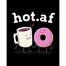 hot.af: Blank Cookbook To Write In Her Favorite Latte, Cappucino, Espresso, Frappuccino, Chai, Tea Recipes & Ingredients - 8" x 10" Inches Journal, 20