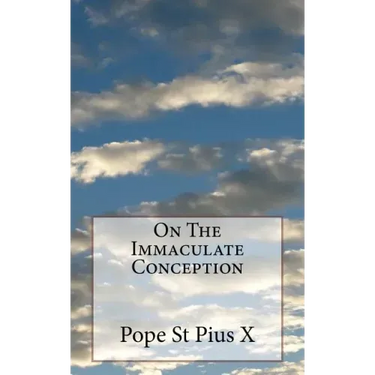 On The Immaculate Conception