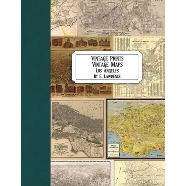 Vintage Prints: Vintage Maps: Los Angeles