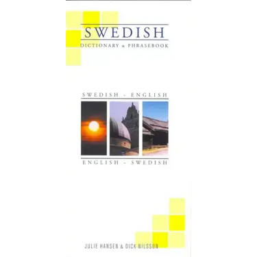 Swedish-English English/Swedish Dictionary and Phrasebook