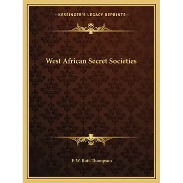 West African Secret Societies