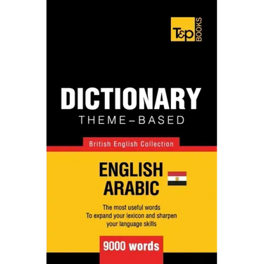 Theme-based dictionary British English-Egyptian Arabic - 9000 words