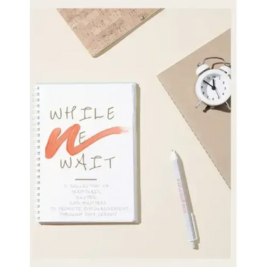 While We Wait: A Collection of Scriptures, Quotes, and Mantras to Promote Encouragement Through Any Season