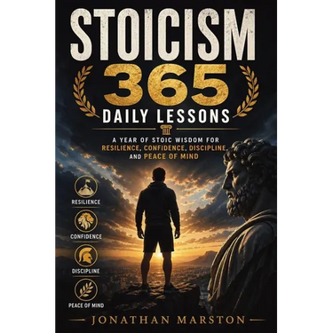Stoicism 365 Daily Lessons: A Year of Stoic Wisdom for Resilience, Confidence, Discipline, and Peace of Mind