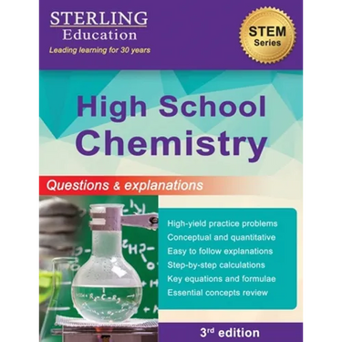 High School Chemistry: Questions & Explanations for High School Chemistry