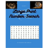Large Print Number Search: Number Search Keep Brain Healthy Activity