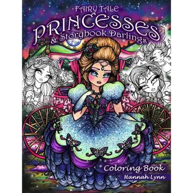 Fairy Tale Princesses & Storybook Darlings Coloring Book