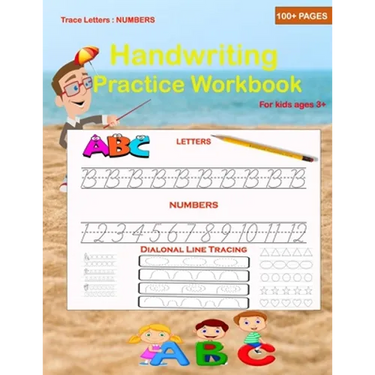 Trace Letters: Numbers Handwriting Practice workbook for kids: Writing workbook for preschoolers with sight words for pre-kindergarte