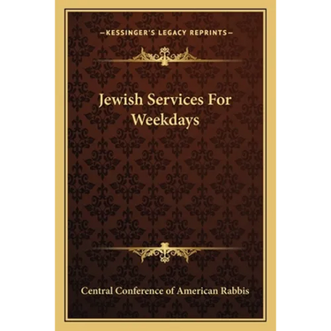 Jewish Services For Weekdays