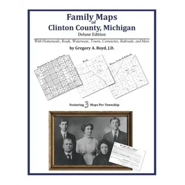 Family Maps of Clinton County, Michigan