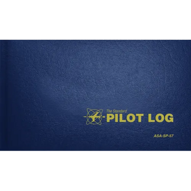 The Standard Pilot Log (Navy Blue): Asa-Sp-57