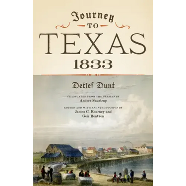 Journey to Texas, 1833