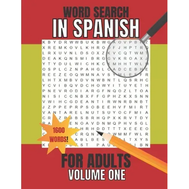 Word Search in Spanish for Adults: SOPA De LETRAS En Español
