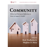 Community: Biblical and Theological Reflections in Honor of August H. Konkel