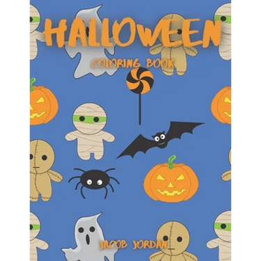 Halloween Coloring Book: Halloween Book For Kids and Toddlers