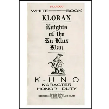 Kloran: Knights of the Ku Klux Klan